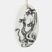 3頭HYDRAデザイン セラミックオーナメント (右)