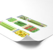 #3食品缶詰ジャース ポスター (角)