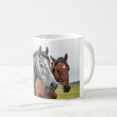 3馬のマグ コーヒーマグカップ (正面右)