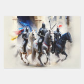 3騎士が乗り出す – クエスト ラッピングペーパーシート (正面3)