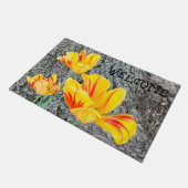 3黄色のチューリップの続編/ ドアマット (アングル)