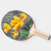 3黄色のチューリップの続編/ 卓球ラケット (横)