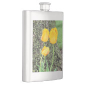 3黄色のチューリップ/ フラスク (右)