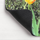 3黄色のチューリップ/ マウスパッド (コーナー)