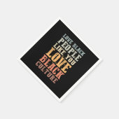 3黒人歴月サポートギフトマニュアル スタンダードカクテルナプキン (角)