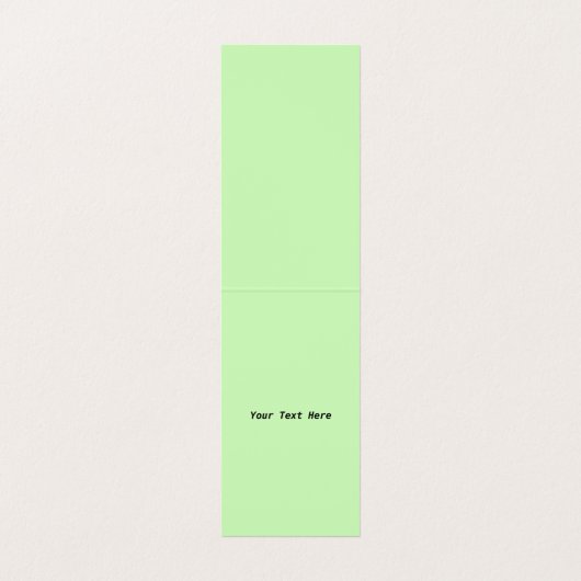 3黒猫ミュージシャン楽譜グリーン 名刺 (内部フラット)