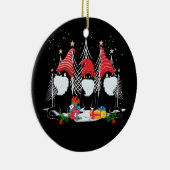 3黒猫格言クリスマスキッテンサンタ セラミックオーナメント (右)