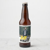 30おもしろいだから何引用文写真30th Birthday ビールラベル (正面)