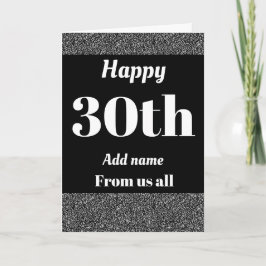 30かわいらしパーソナライズされた日の誕生日カード カード