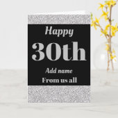 30かわいらしパーソナライズされた日の誕生日カード カード (黄色い花)