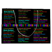 30か国語に感謝 ラージペーパーバッグ (裏面)