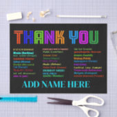 30か国語に感謝 薄葉紙 (クラフト)