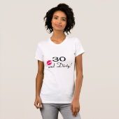 30そして汚れた唇 Tシャツ (正面フル)
