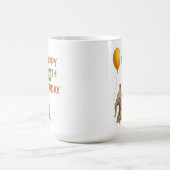 30で大きな愛：象の誕生日マグカップ コーヒーマグカップ (中央)