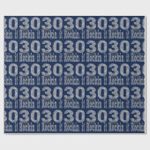 30とロックイン ラッピングペーパー (フラット)