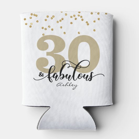 30と素晴らしい誕生日クーラーボックス 缶クーラー (裏面)