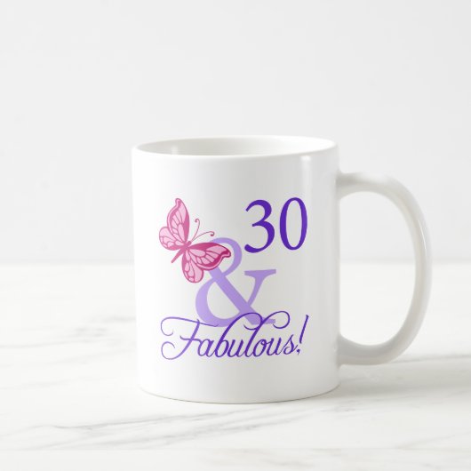 30と素晴らしい誕生日 コーヒーマグカップ (右)