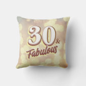 30と素晴らしい クッション (裏面)