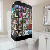 30のイメージとあなた自身の装飾を容易にして下さい シャワーカーテン (インサイチュ)