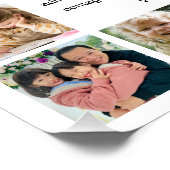 30の理由あなたが好き写真コラージュ記念ギフト ポスター (コーナー)