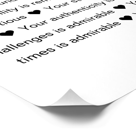 30の理由あなたが好き写真コラージュ記念ギフト ポスター (コーナー)