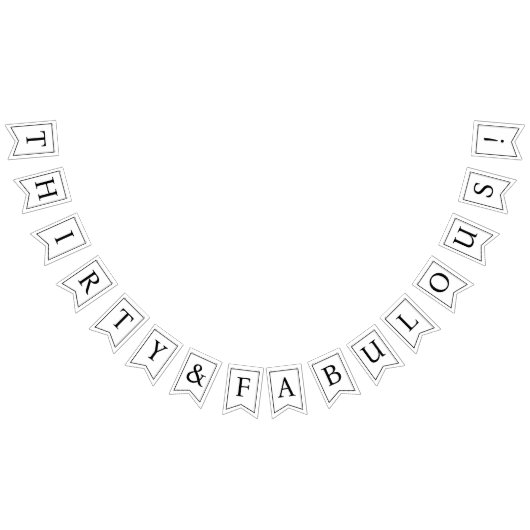 30の誕生日バナー30と素晴らしいバンティング バンティングフラッグ (全)