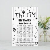 30の誕生日語検索ゲーム (スタンド正面)
