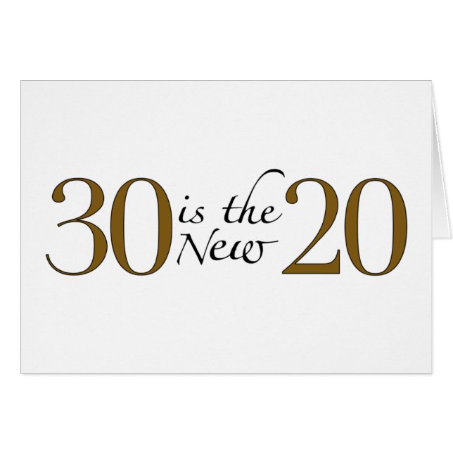 30は新しい20です (正面横)