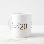 30は新しい20です コーヒーマグカップ (正面左)