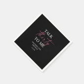 30を私に話す スタンダードカクテルナプキン (角)