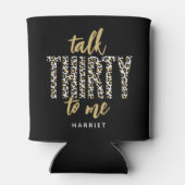 30を話せ!30歳の誕生日の記念ギフト 缶クーラー (裏面)