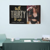 30を話せ!30th誕生日パーティー写真 横断幕 (トレードショー)