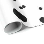 30インチx 6'ダルマティアンラッピング紙、光沢 ラッピングペーパー (ロールコーナー)