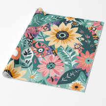 30インチx 6足ラッピング紙、光沢ラッピング