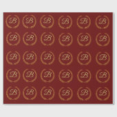 30インパーソナライズされたチx 6足ラッピング紙 ラッピングペーパー (フラット)