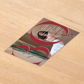 30エレガントモダン歳の誕生日パーティー アクリル招待状 (レイダウン)