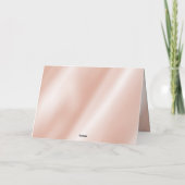 30エレガントth 46thパールの結婚記念日 サンキューカード (裏面)