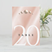 30エレガントth 46thパールの結婚記念日 招待状 (スタンド正面)