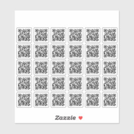 30カスタムQRコードWebサイトの生成 シール