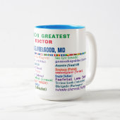 30カ国語で先生に感謝 ツートーンマグカップ (正面右)