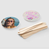 30キスをするsさよならパーソナライズされた ハンドファン (組立なし)