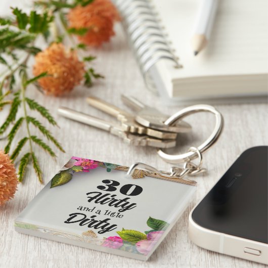 30キーチ気のあるそぶりをしたェーン キーホルダー (正面右)