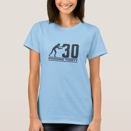 30シャツを押す – スタイルとカラーを選択 Tシャツ (正面)