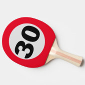 30ジャールゲブルスタグティシュテニスシェルガー 卓球ラケット (横)