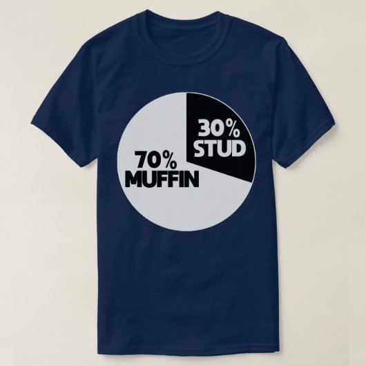 30スタッド70マフィン Tシャツ (デザイン正面)