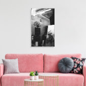 30テルルーガッセンディパリ白黒キャンバス キャンバスプリント (インサイチュ (リビング))