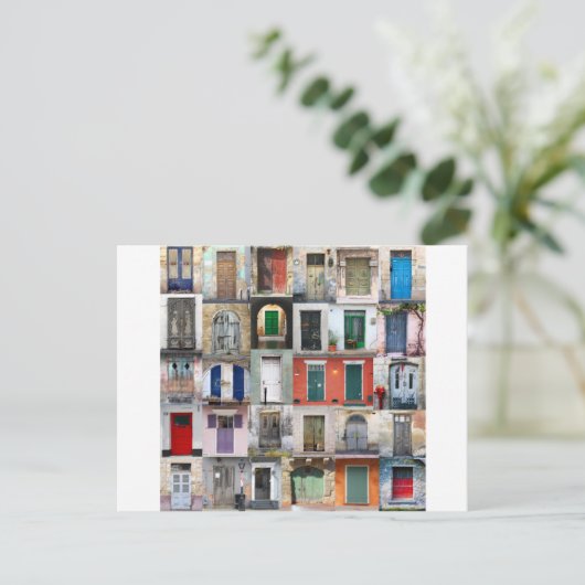 30ドア ポストカード (スタンド正面)