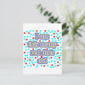 30ドット（旧） ポストカード (スタンド正面)