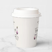 30パープルの誕生日と喉の渇き 紙コップ (右)