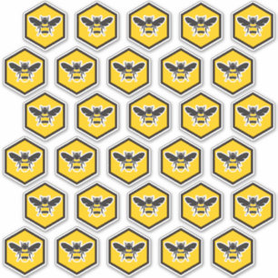 30ビーのロゴのふたラベルのカスタムカットシール シール